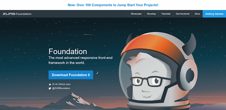 2/20 Best Responsive CSS Frameworks – FOUNDATION